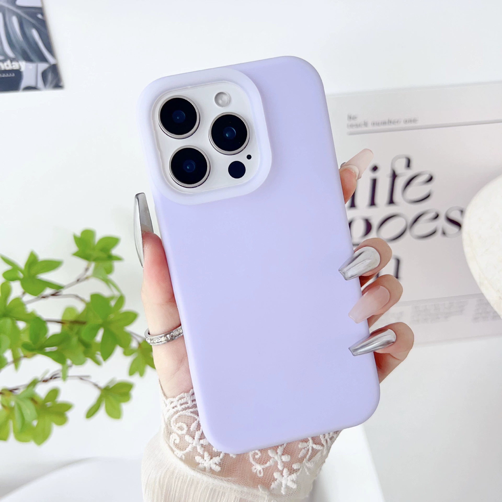 Совместимый с Apple чехол для телефона, силиконовый чехол для iPhone 16, защитный чехол, iphone, 16promax, защита от падений