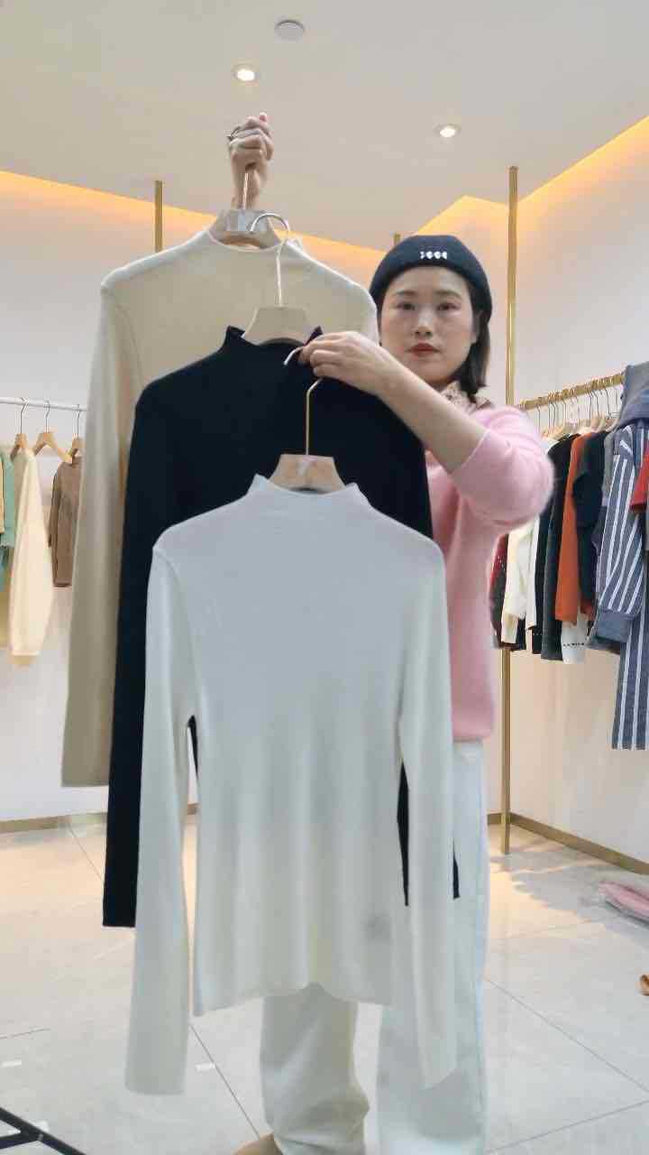 桑蚕丝绵羊毛山羊绒，高定款超细支数的羊绒打底衫福利，有质检报