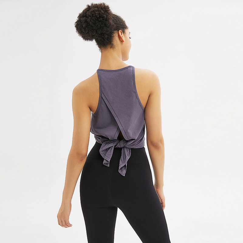 Spring and Summer New Yoga Vest for Women Fitness Running Fashion Back Straps Breathable Loose Sleeveless Blouse for Women Spring and Summer New Yoga Vest for Women Fitness Running Fashion Back Straps Breathable Loose Sleeveless Blouse for Women