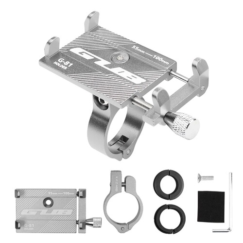 GUB G-81 electric vehicle, bicycle, scooter, all-aluminum alloy mobile phone holder for food delivery, motorcycle