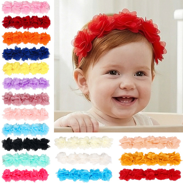 brand children's shiffon headband