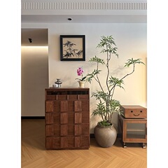 海虹景品十大功労シミュレーション緑植中古風室内客間階段大型着地生偽鉢植え