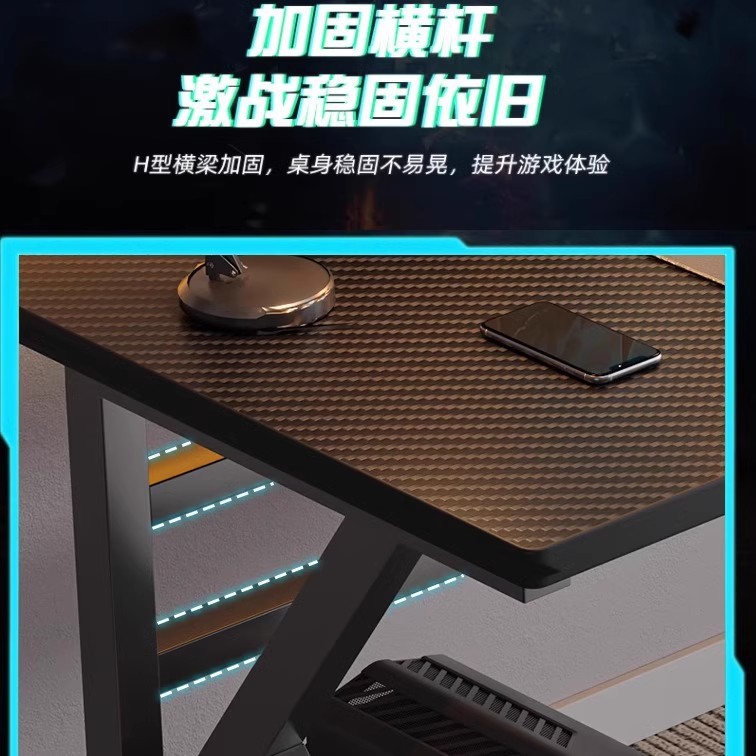 Mesa de computadora de escritorio mesa e-deportes domésticos sillas dormitorio simple mesa