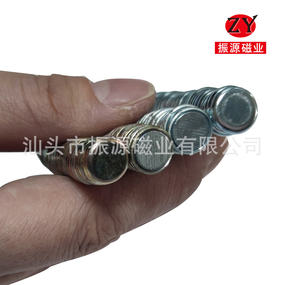 批发钕铁硼高强磁N28-N35单面磁强磁D10*2玩具磁扣磁铁片吸铁石