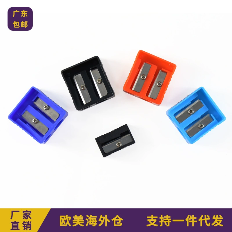 Прямая продажа с фабрики пластиковые двойные отверстия/однолунный скошенный нож для ручек оптом нож для ручек оптом цвет