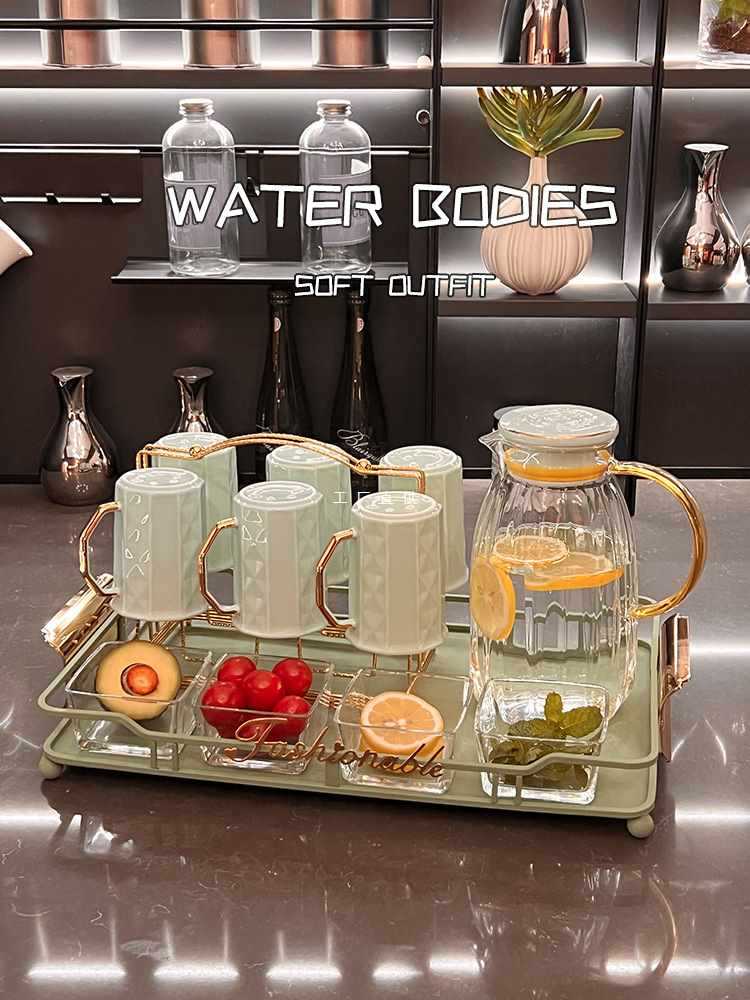 A5L現代簡約杯子套裝輕奢家用客廳待客水具水杯茶具茶杯整套