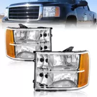 Подходит для пикапа GMC Sierra 2007-2013 годов, американская стандартная фара, оригинальная автомобильная галогенная фара