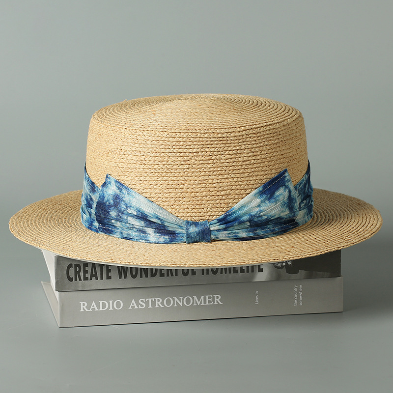 Cappello da pescatore estivo da donna a tesa larga in stile Hepburn, modello 2026, con protezione solare._voghion.com