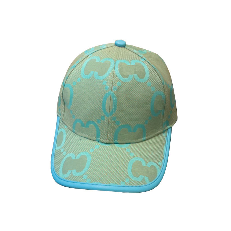 Gorra de béisbol transfronteriza grande doble letra G presbiteriana cuatro estaciones moda borde salvaje calle casual pareja gorra de visera