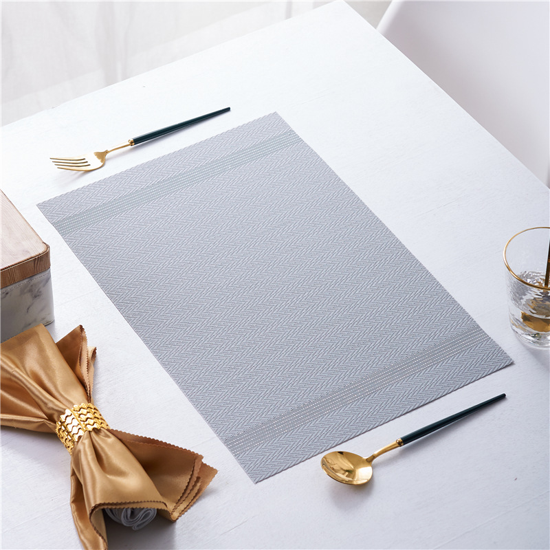 提花双条纹 深灰色