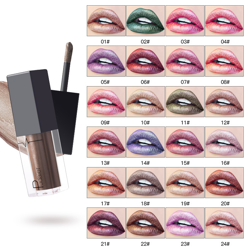 Hot Selling Lip Gloss Matte Matte Matte Pearl Liquid Lip Gloss Non Stick Cup Lipstick Makeup Lip Gloss_voghion.com