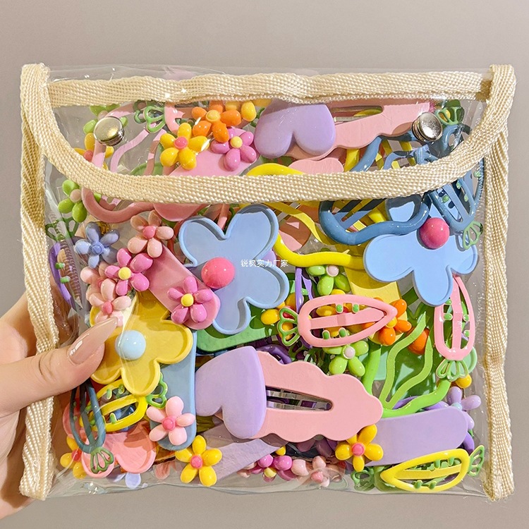 Clip de cabello de dopamina para niñas broche de cabello de la frente broche de cabello rotura BB clips lateral clips de cabello de bebé clips de frangeo toque