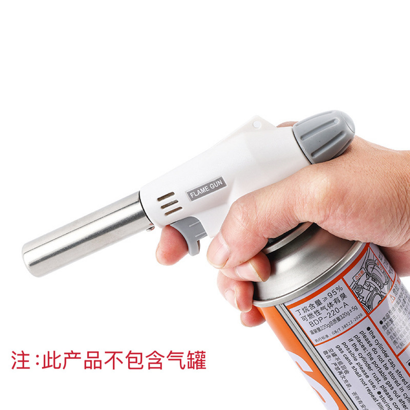 Cross-Border 920 Cassette Flame Gun Outdoor Barbecue Kitchen Baking Igniter Spray Gun Head Welding Gun Household Artifact