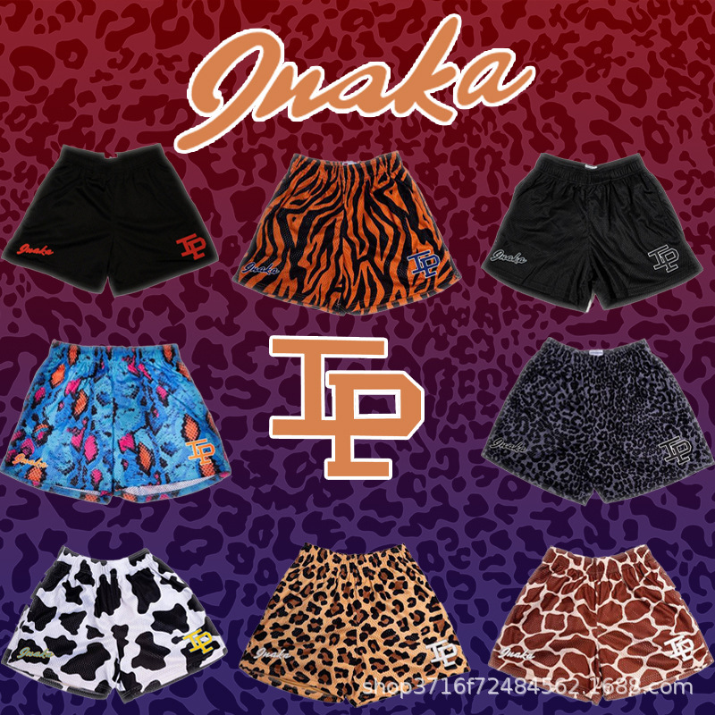 Summer fashion brand American knee shorts men's and women's casual high street loose breathable Sports Basketball sports pants