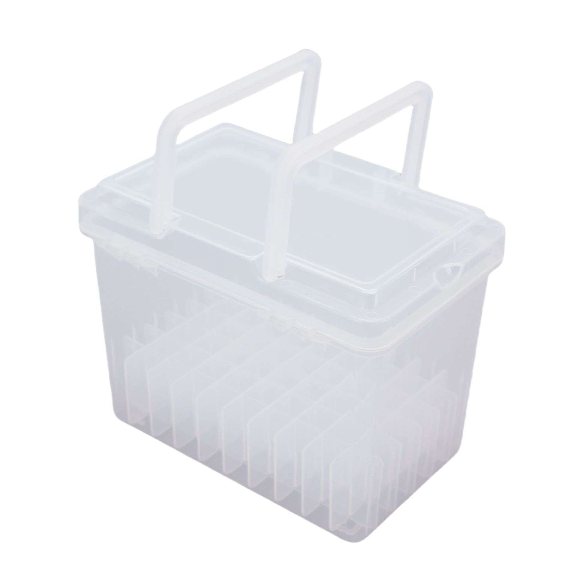 G-M205 马克笔箱 手提塑料工具箱 透明工具箱