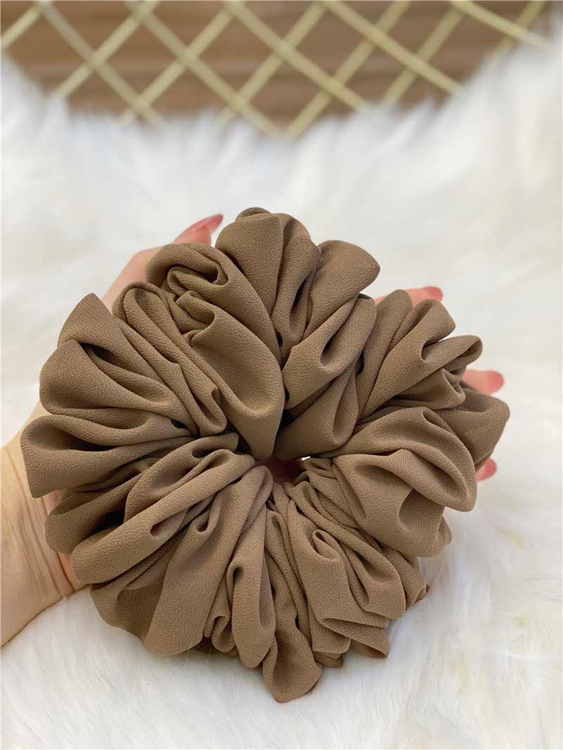 Fashion Solid Color Cloth Handmade Hair Tie 1 Piece display picture 38