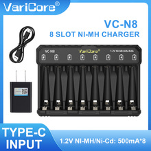 VariCore VC-N8 8��1.2V懚�ɳ��늳�AA AAA��̖��̖ͨ�ó����
