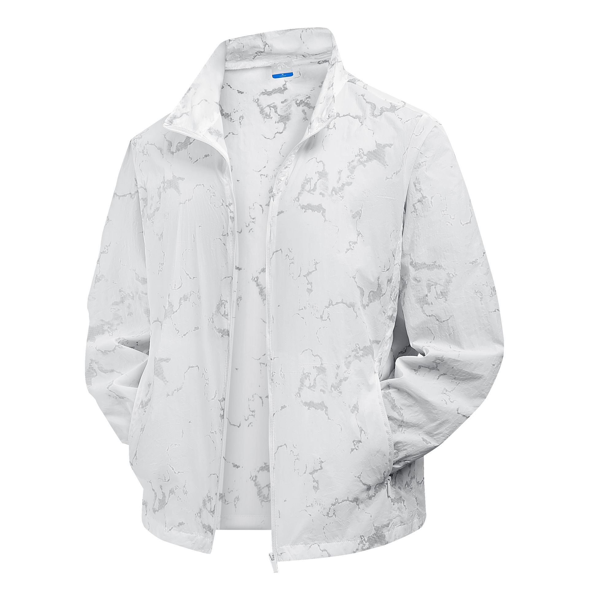 Men's Clothing Summer New Ice Silk Quick Drying Camouflage Sun Protection Clothing Outdoor Trend Leisure Travel Cool Skin Clothing Jacket_viptrois.com