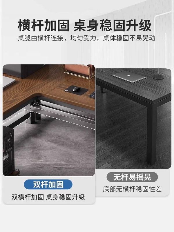 ダブルコーナーデスク モダンシンプルオフィス テーブルとチェアの組み合わせ パソコンデスク オフィスデスク スタッフデスク スタッフデスク|undefined