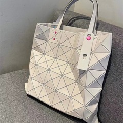 日本のもとの工場の一生の新型のカラーピンの霧の顔の菱格のカバンのシングル肩のわきの下のカバン