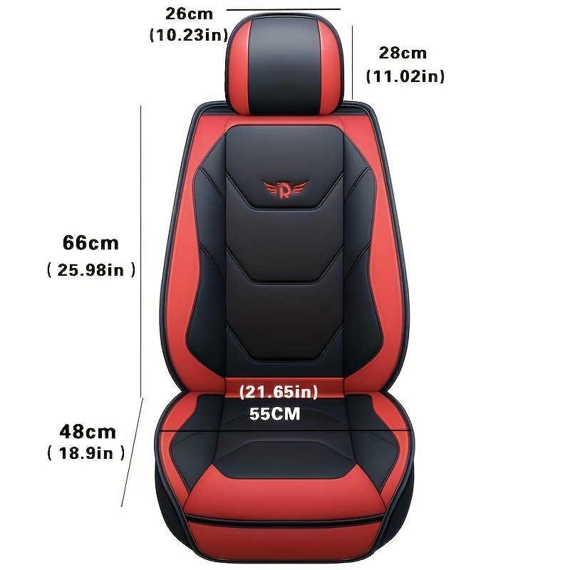 2025 Nuevo cross-border Covers Mats Cushions cubierta de asiento de automóvil de cuero transpirable pieza única delantera