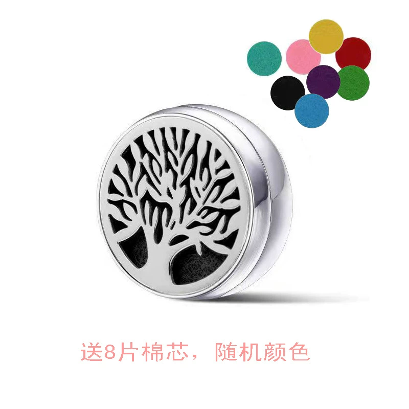 Medical mask stainless steel, aromatherapy, perfumed oil, magnetic diffuser, fragrant perfume, lock