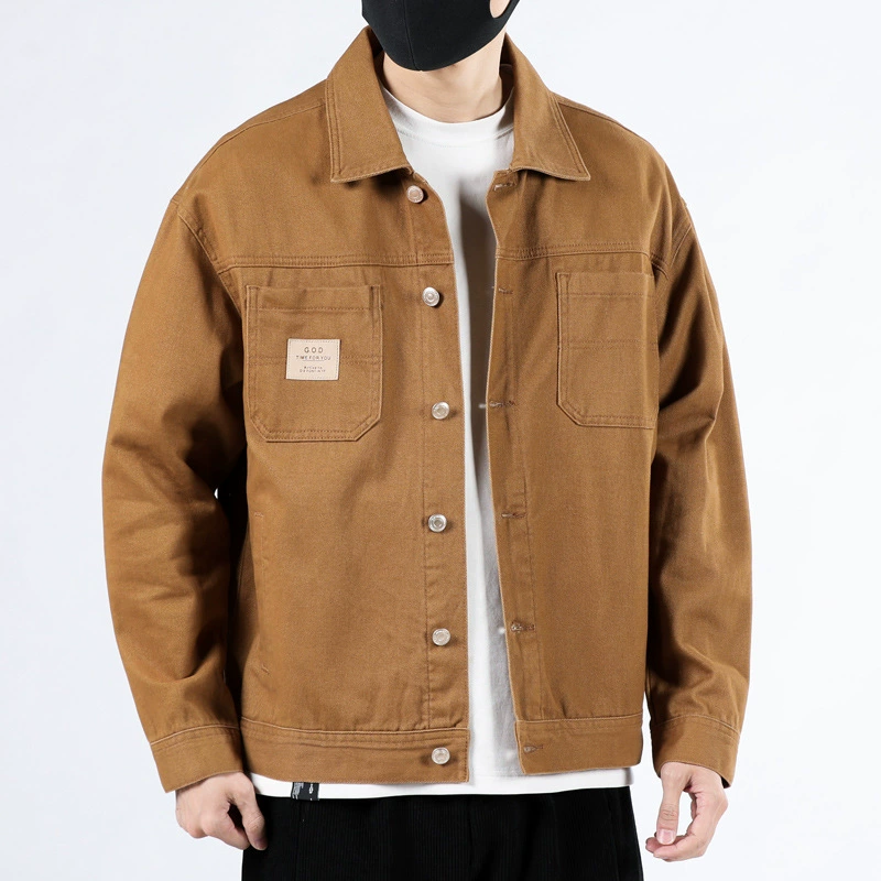 Spring autumn denim cotton jacket, 2026 years, oversize