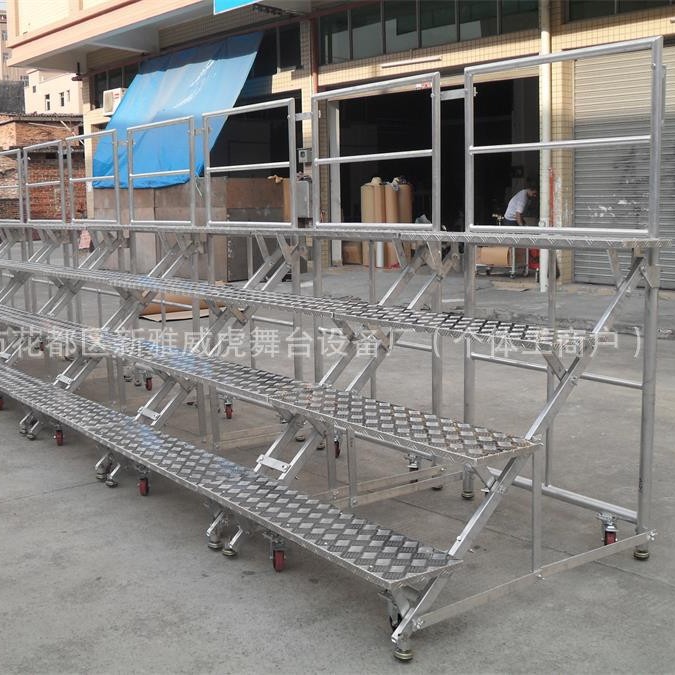 供应高强度合唱台，高强度可折叠合影台架，铝合金合唱台，合唱架