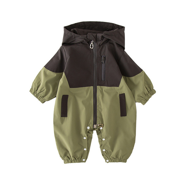 Children's autumn windproof demi-season bodysuit for new born to go…
