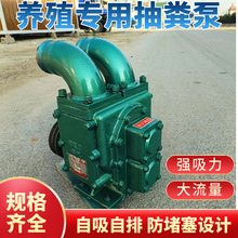 60型双清理口吸污泵 高扬程大流量化粪池抽粪 泵自吸自排无堵塞泵