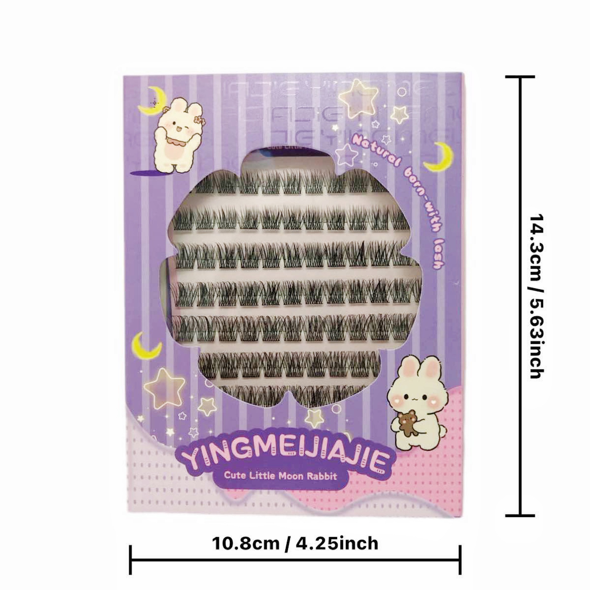 Transfronterizos falsas pestañas falsas pestañas sin pegamento Amazon estilo anime natural denso falsas pestañas falsas pestañas sin pegamento