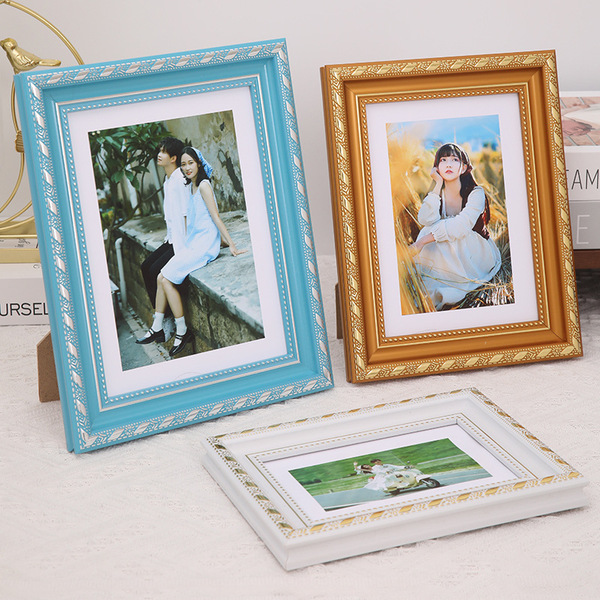 classic golden wall photo frame