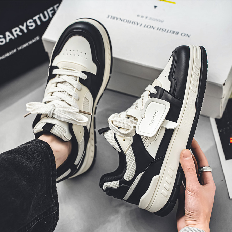 Internet berühmte Herren Herbst trendige Marke vielseitiges Casual Board für Junior High School Schüler Sport dicke Sohle_voghion.com