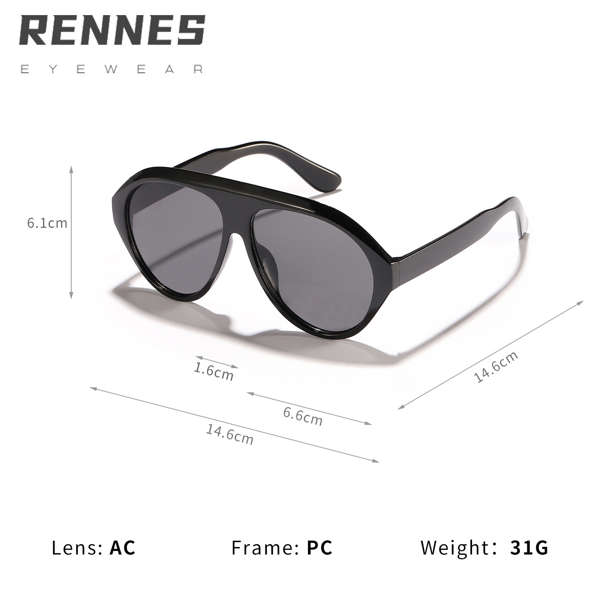 La cara grande es delgada y la tendencia del espejo de sapo, sombrilla personalizada, gafas de sol a prueba de rayos UV, fiesta de fiesta, gafas de moda