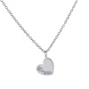 Lightening hair dye stainless steel for beloved with letters, necklace, accessory