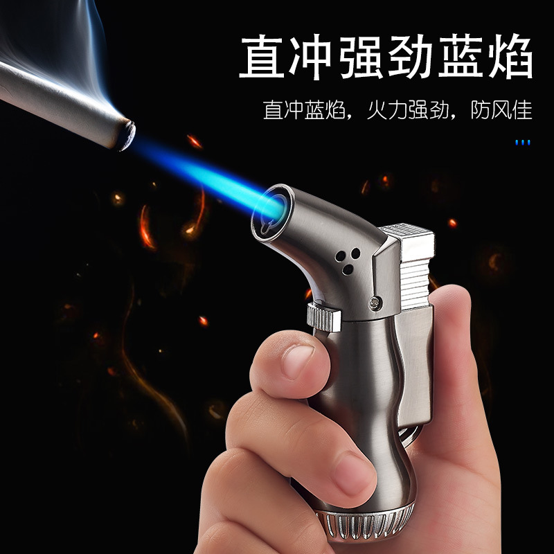 FQ196小葫蘆直衝防風噴火槍香薰艾條點火器金屬小焊槍噴槍打火機