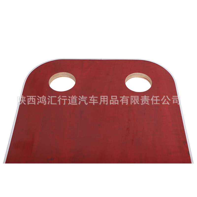 RV Solid Wood Table Board Aluminum Edge Table Camper Car Dining Table Various Colors Business Car Dining Table Table with Cup Holder