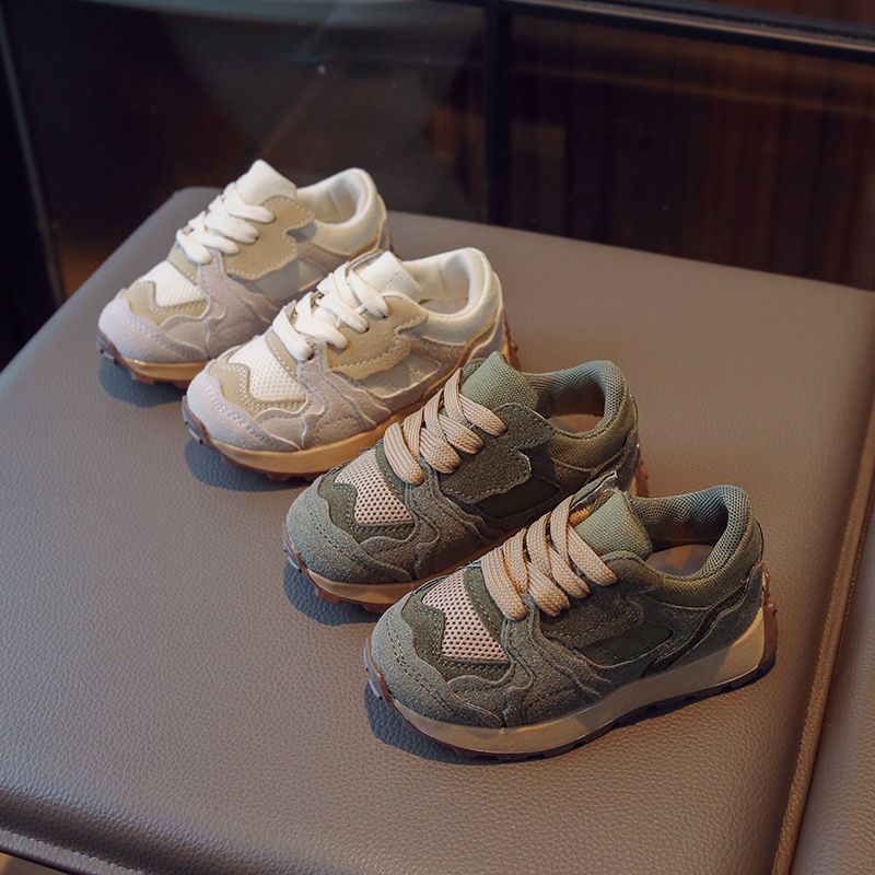 Zapatos deportivos de primavera y otoño para niños, marca de moda, zapatos Forrest Gump para niños y niñas al por mayor, zapatos deportivos para niños de otoño 2025, zapatos casuales de moda