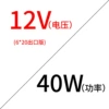 12V40W (6*20 exit version)