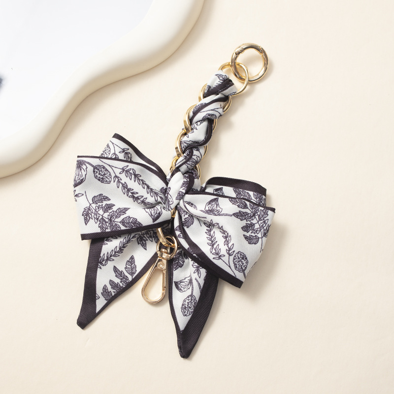 블랙 39 보우 연장 체인 17cm