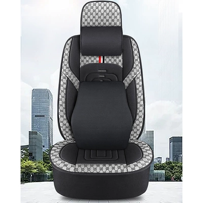 Excavator Seat Covers Made of: Seat cushion, seat cover - silver-memory-version-single-seat