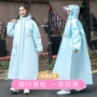 一体式加厚单人暴雨雨披