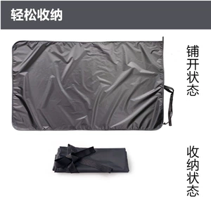 Cross-border best-selling car trunk mat, Didi-specific foldable car mat, waterproof full-coverage trunk mat