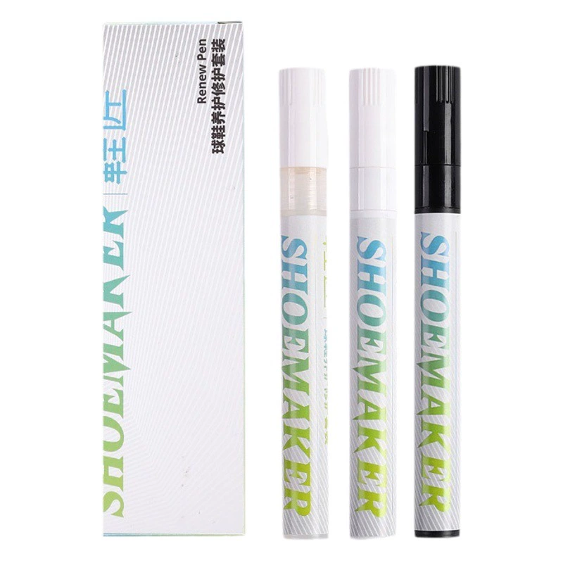 Сапожник защитные кроссовки антиокислительная ручка белая ручка черная ручка ремонт желтый цвет выцветает освежает один шаг на месте