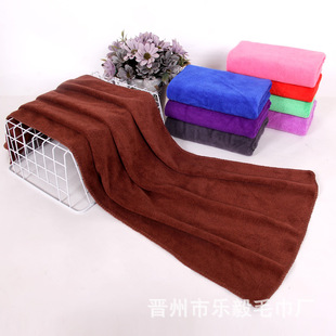 300g/square fiber absorbent padded sanding 30*70 car wash towel 35*75 hairdressing towel hook small square towel