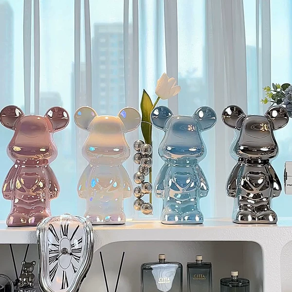 Four 35cm pieces (pink, white, blue, silver) - Care Bears (can save money)