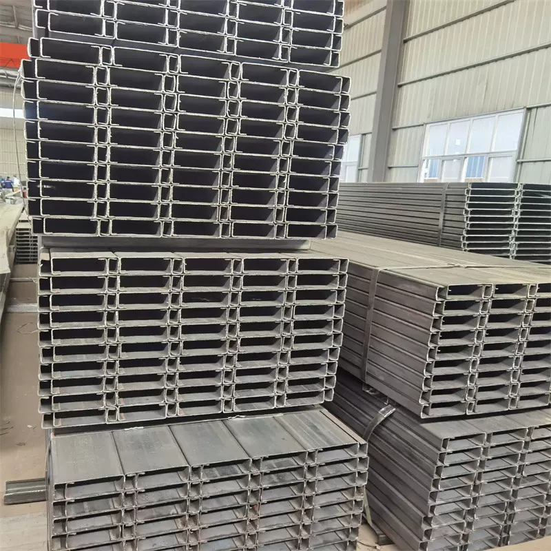 甘肃地区钢材批发100*50*20*3.0/140*60*20*3.0热镀锌C型钢加厚