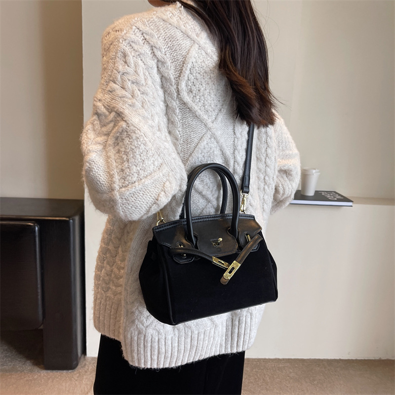 Nuova borsa a tracolla retrò di grande successo, alla moda e versatile, borsa a tracolla singola di alta qualità, piccola e popolare borsa in platino da donna._voghion.com