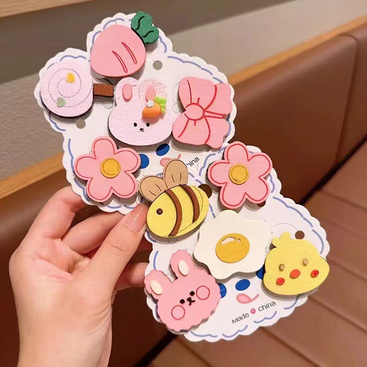 Los niños publican adorables pegatinas de velcro para bebés que no lastiman el cabello roto, artefactos de cabello mágicos para niñas con poco cabello pegatinas de frangeo