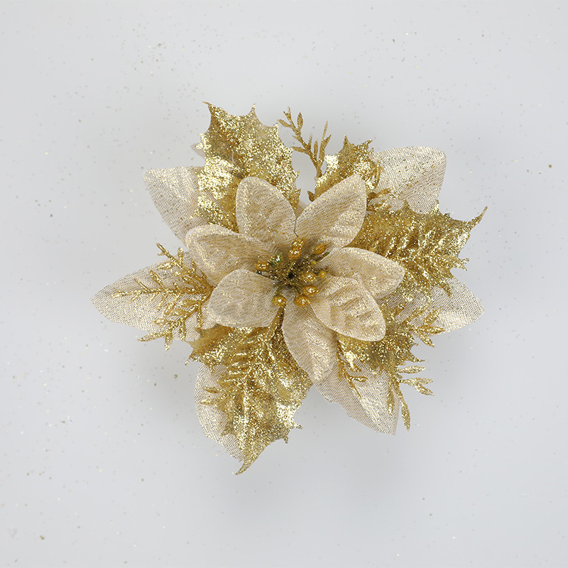 Golden (three-layer three-dimensional flower)